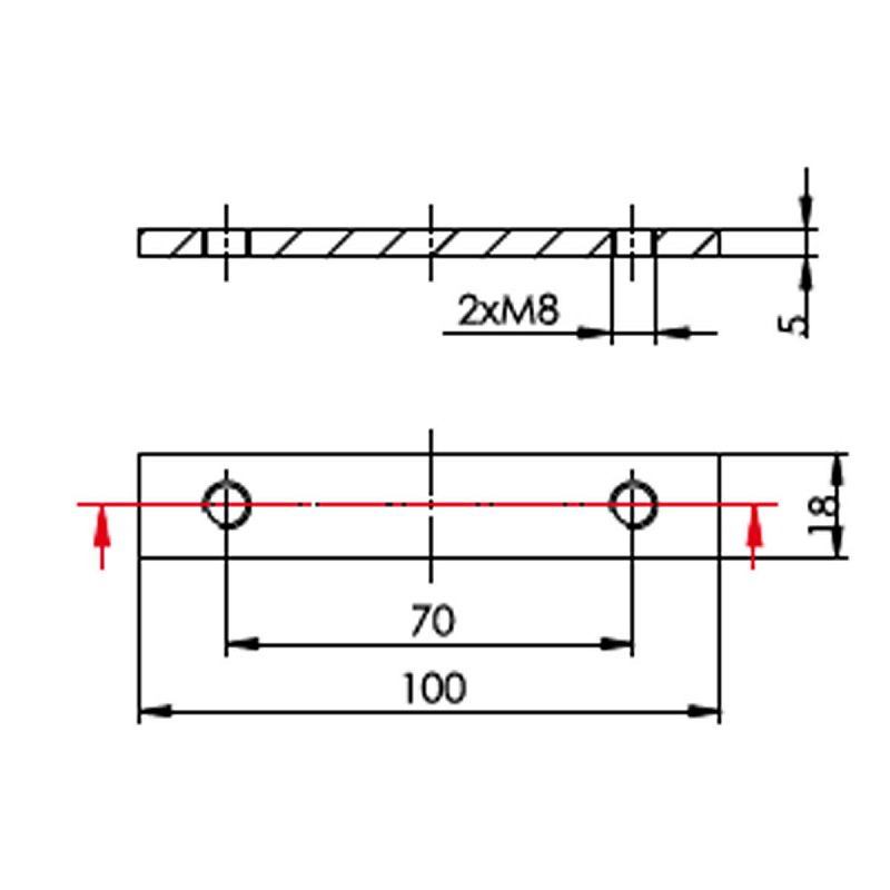 PLOČICA ZA PANT URN-90/ZRN-90