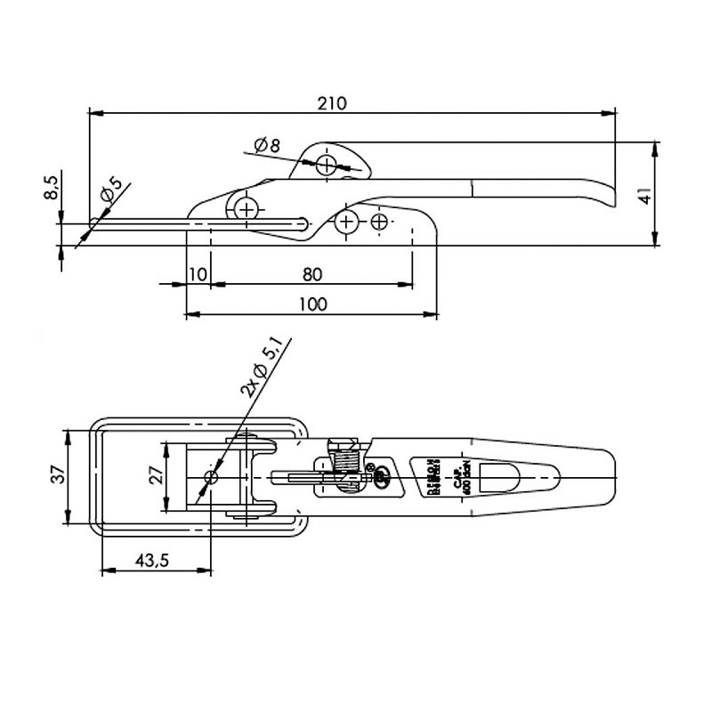 ZATVARAČ ZB-01 STP 600 kg